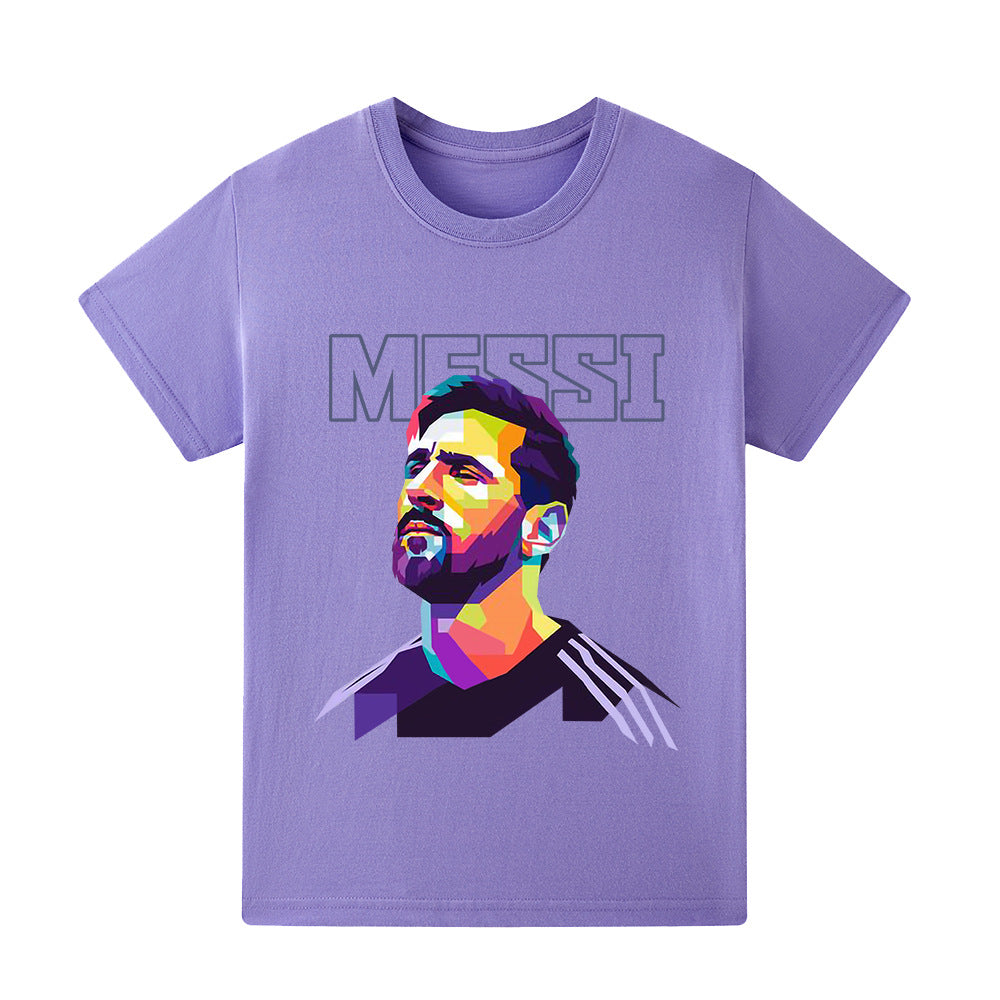 Messi Voetbal T-shirt Kinderen - Cool Design