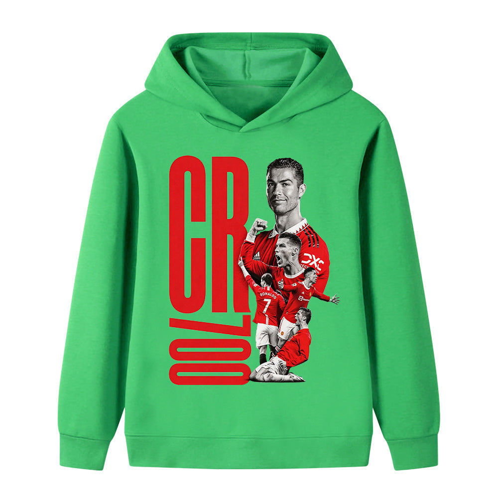 Cristiano Ronaldo Voetbal Hoodie Kinderen - Manchester United - Sportief