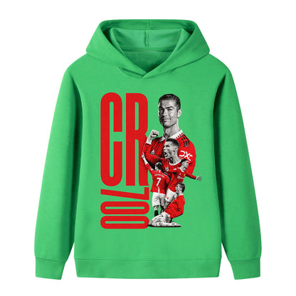 Cristiano Ronaldo Voetbal Hoodie Kinderen - Manchester United - Sportief