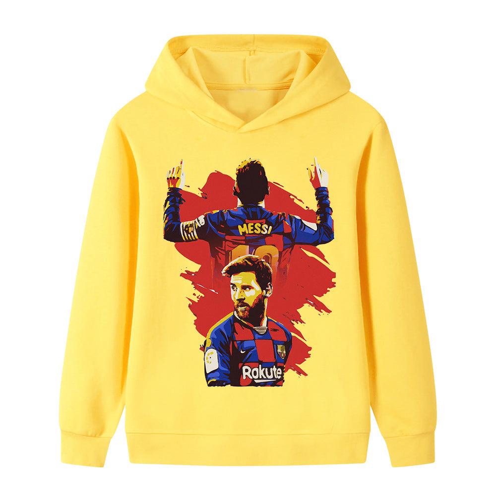 Lionel Messi Voetbal Hoodie Kinderen - Barcelona