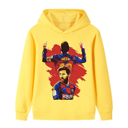 Lionel Messi Voetbal Hoodie Kinderen - Barcelona