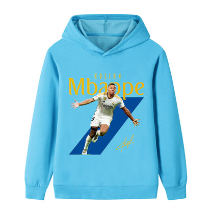 Mbappé Voetbal Hoodie Kinderen - Sportief