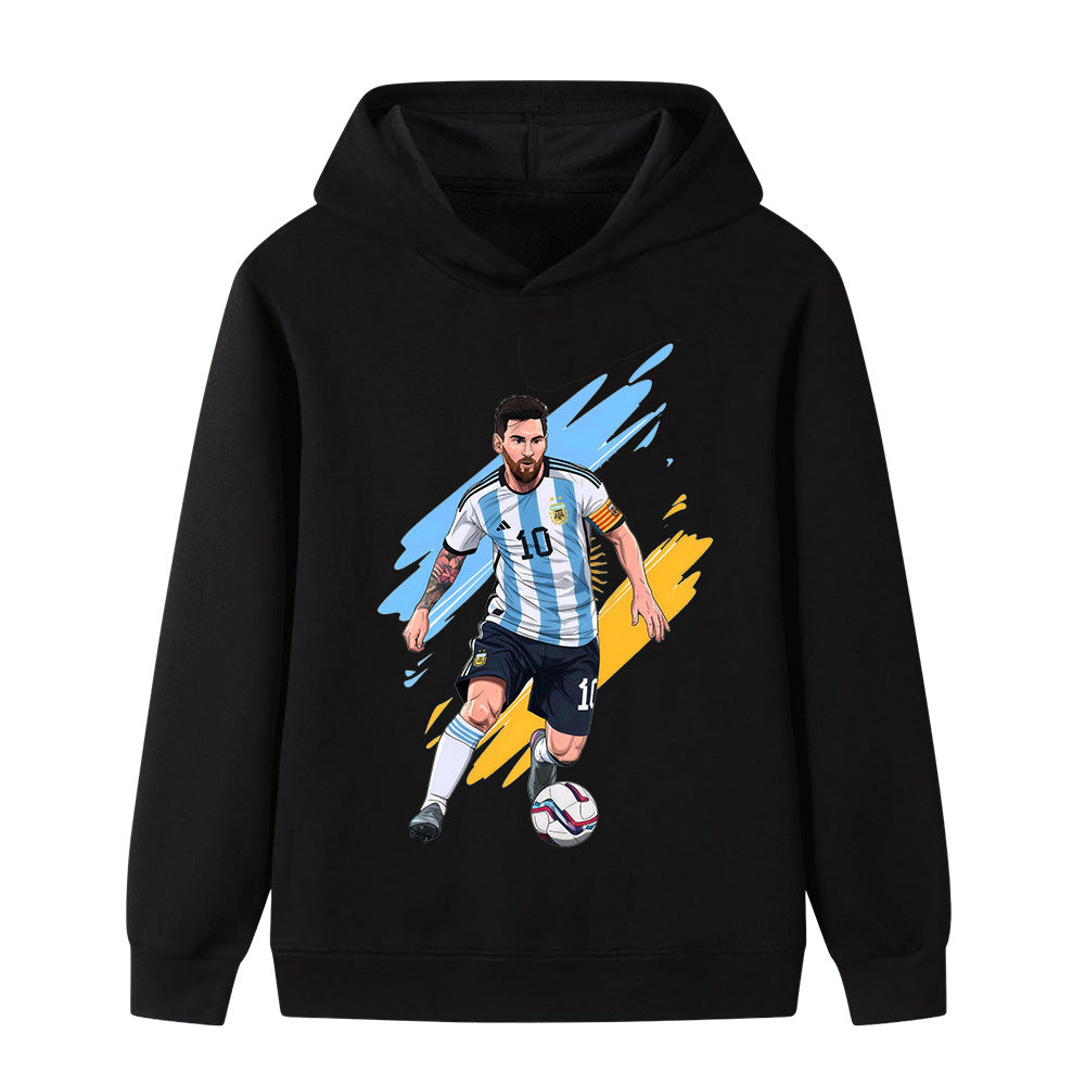 Lionel Messi Voetbal Hoodie Kinderen - Zacht