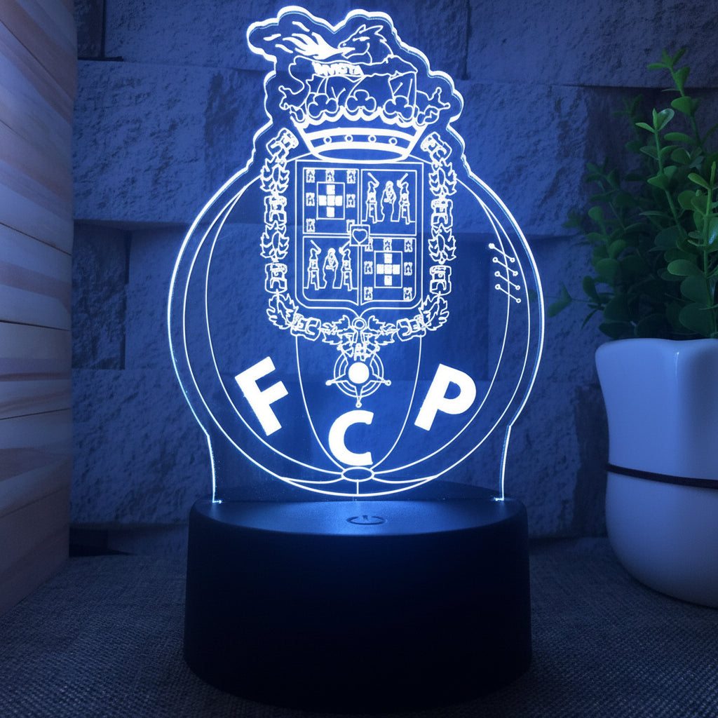 Voetbal 3D Illusie LED-Lamp - Nachtlampje - Cadeau Sfeerlicht