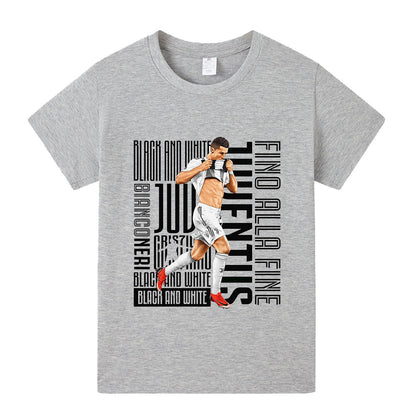 Ronaldo Voetbal T-shirt Kinderen - Juventus