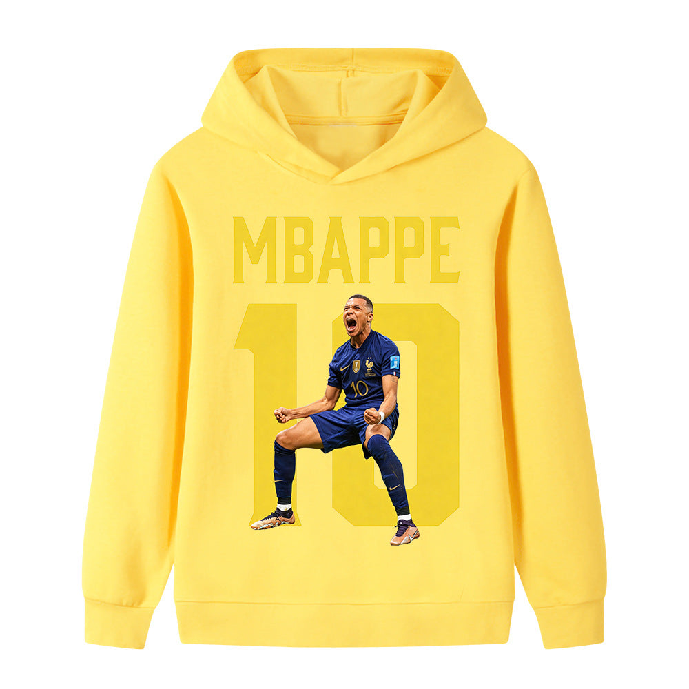 Mbappé Voetbal Hoodie Kinderen - Zacht