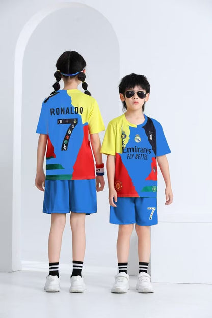 Ronaldo Voetbaltenue Kinderen - Shirt en Broekje