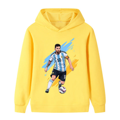 Lionel Messi Voetbal Hoodie Kinderen - Zacht