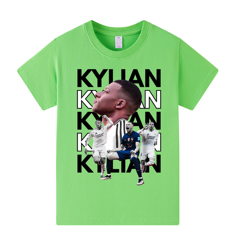 Kylian Mbappé Voetbal T-shirt Kinderen - Comfortabel