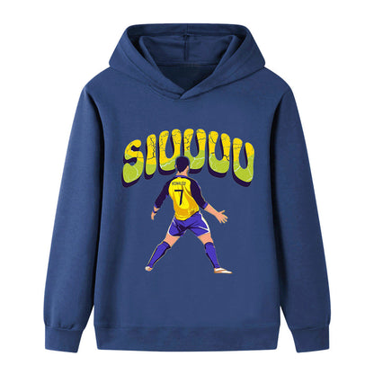 Cristiano Ronaldo Voetbal Hoodie Kinderen - Cool Design