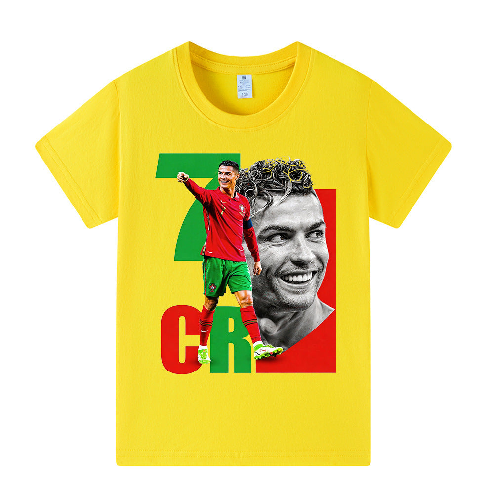 Cristiano Ronaldo Voetbal T-shirt Kinderen - Portugal - Sportief
