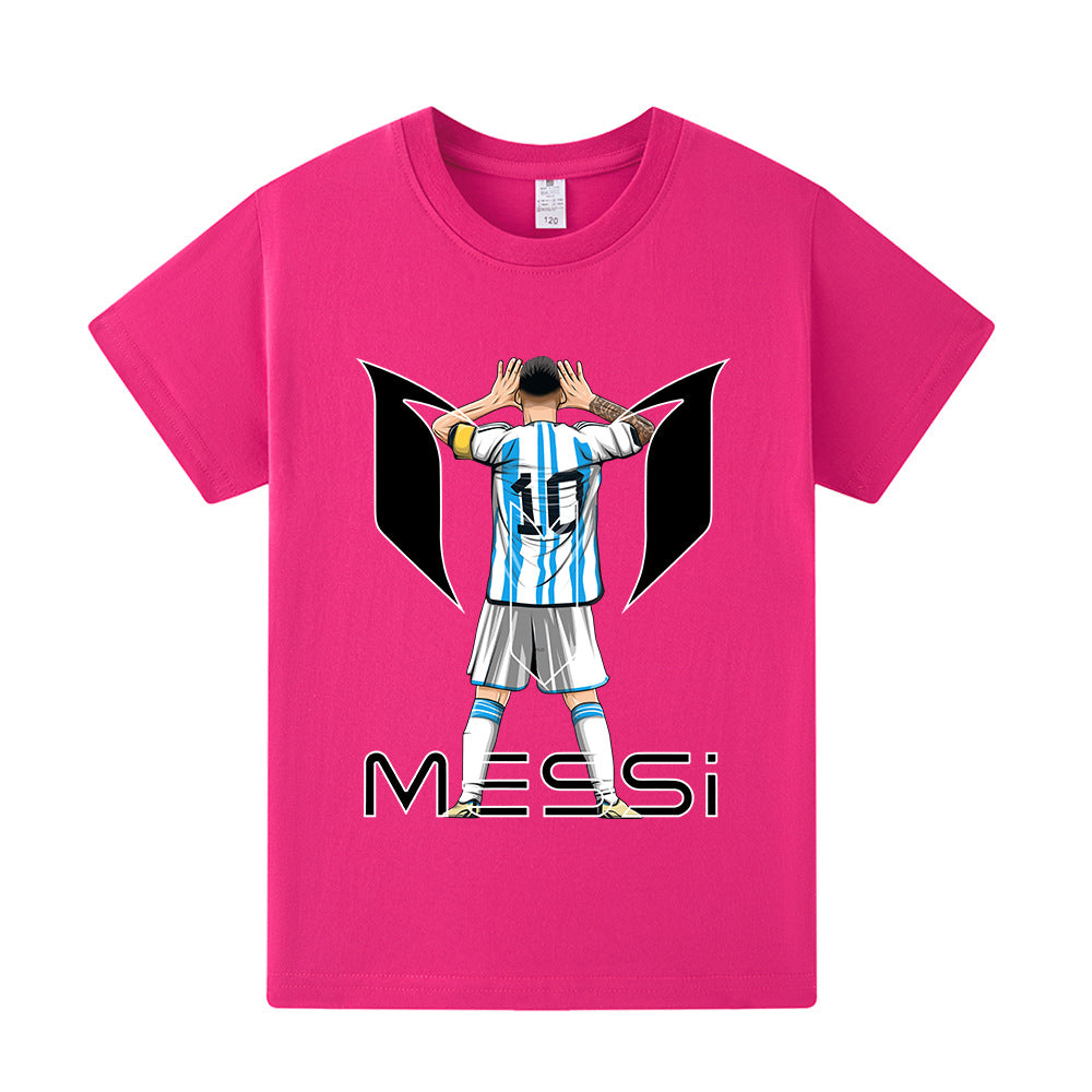 Lionel Messi Voetbal T-shirt Kinderen - Comfortabel