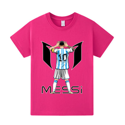 Lionel Messi Voetbal T-shirt Kinderen - Comfortabel