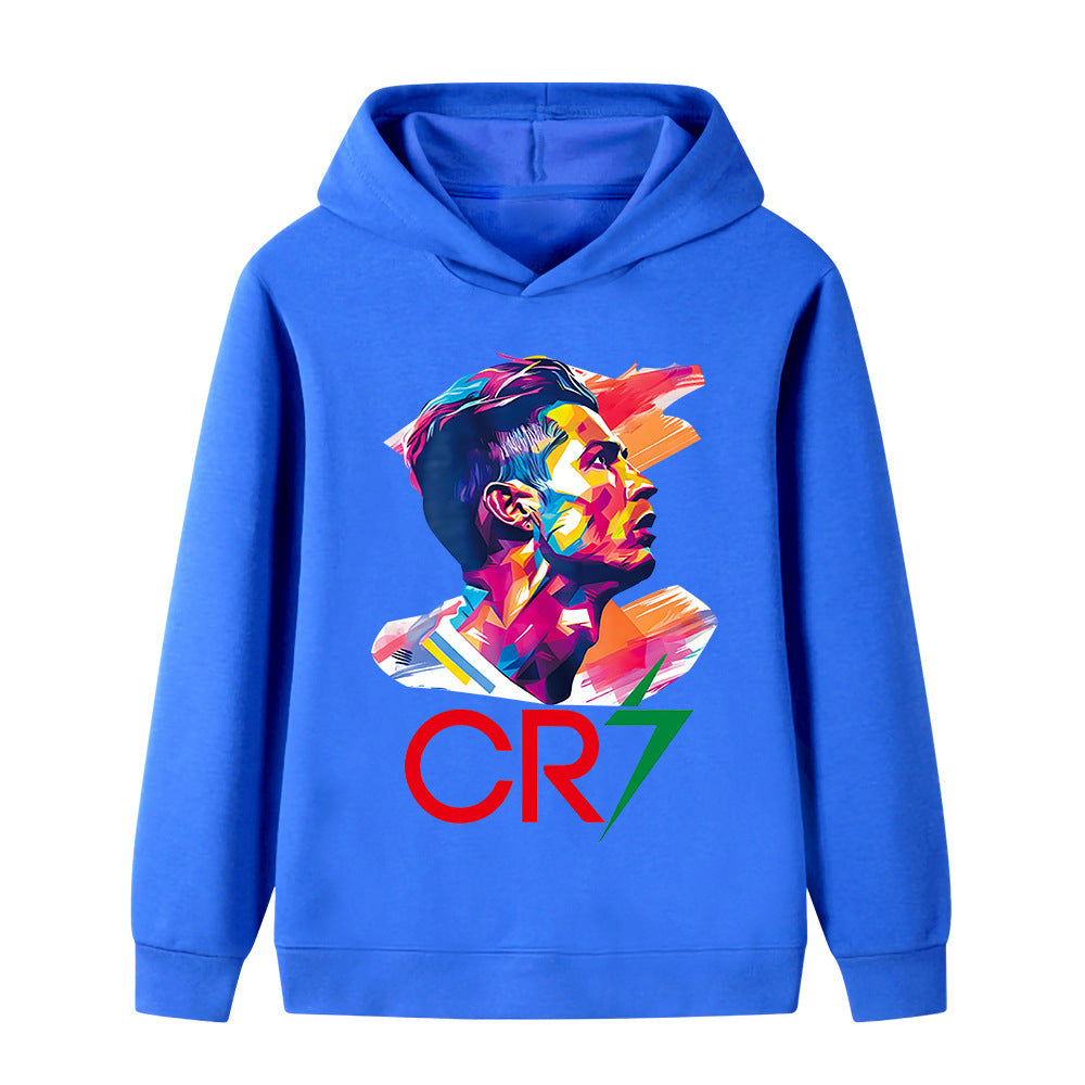 Cristiano Ronaldo Voetbal Hoodie Kinderen - Zacht