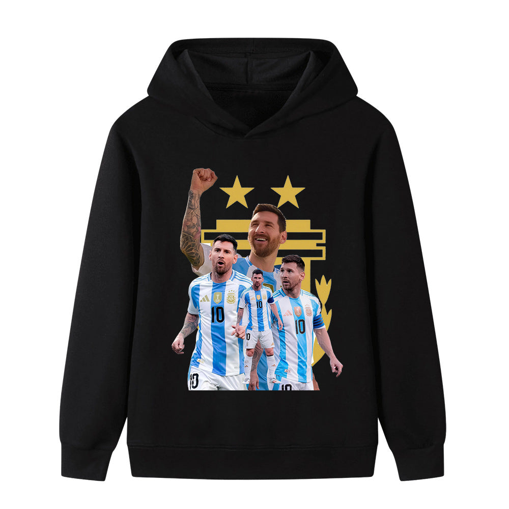 Messi Voetbal Hoodie Kinderen - Cool Design