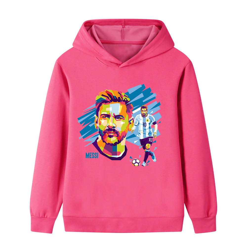 Lionel Messi Voetbal Hoodie Kinderen - Sportief