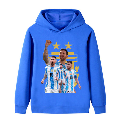 Messi Voetbal Hoodie Kinderen - Cool Design