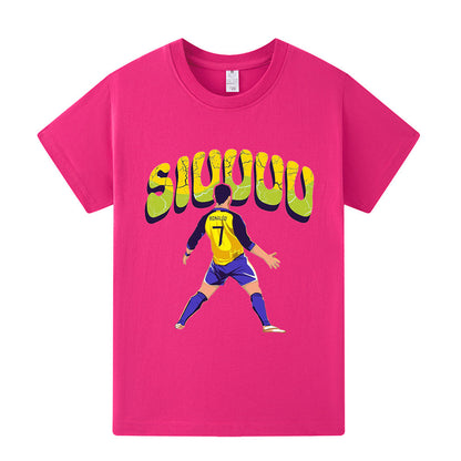 Cristiano Ronaldo Voetbal T-shirt Kinderen - Cool Design