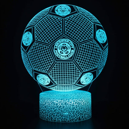 Voetbal 3D Illusie LED-Lamp - Nachtlampje - Cadeau
