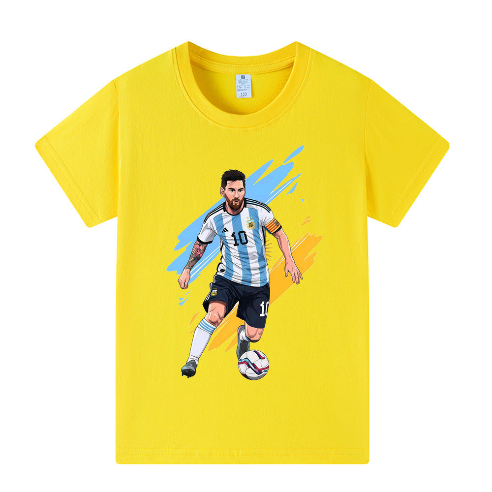 Lionel Messi Voetbal T-shirt Kinderen - Sportief