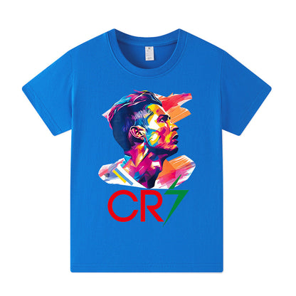 Cristiano Ronaldo Voetbal T-shirt Kinderen - Comfortabel