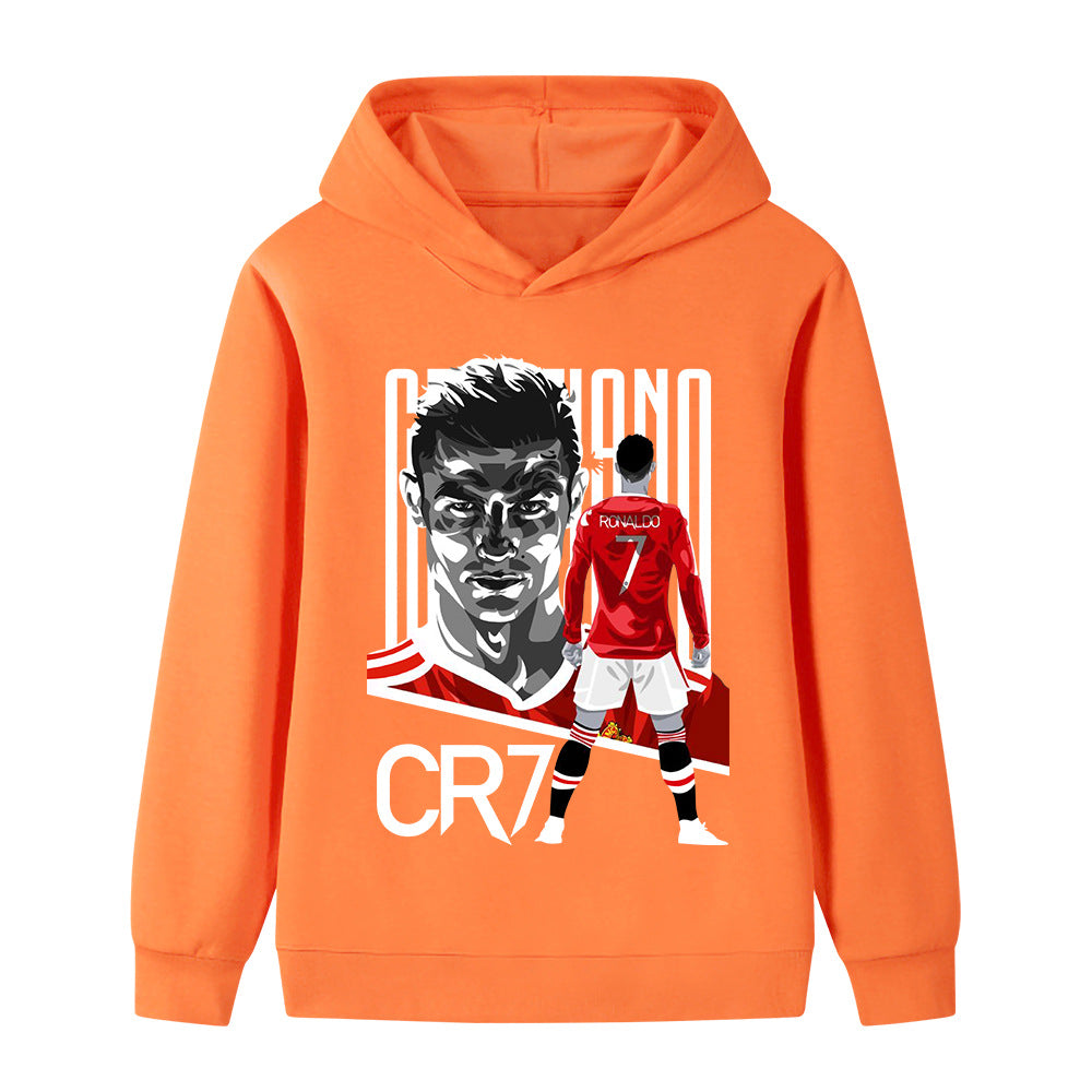 Cristiano Ronaldo Voetbal Hoodie Kinderen - Manchester United - Zacht