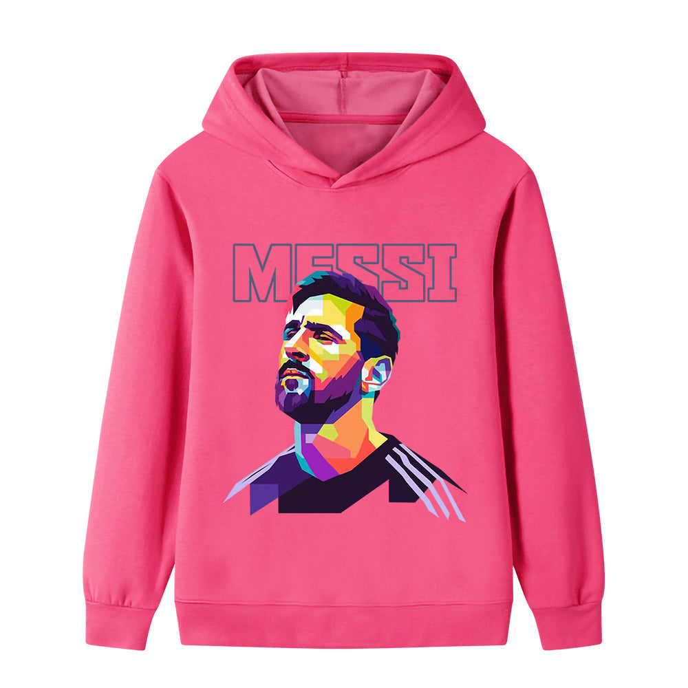 Messi Voetbal Hoodie Kinderen - Zacht