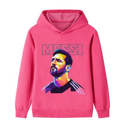 Messi Voetbal Hoodie Kinderen - Zacht