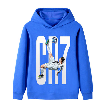 Ronaldo Voetbal Hoodie Kinderen - Trendy