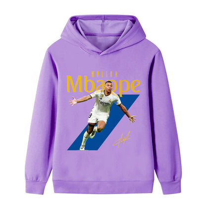 Mbappé Voetbal Hoodie Kinderen - Sportief