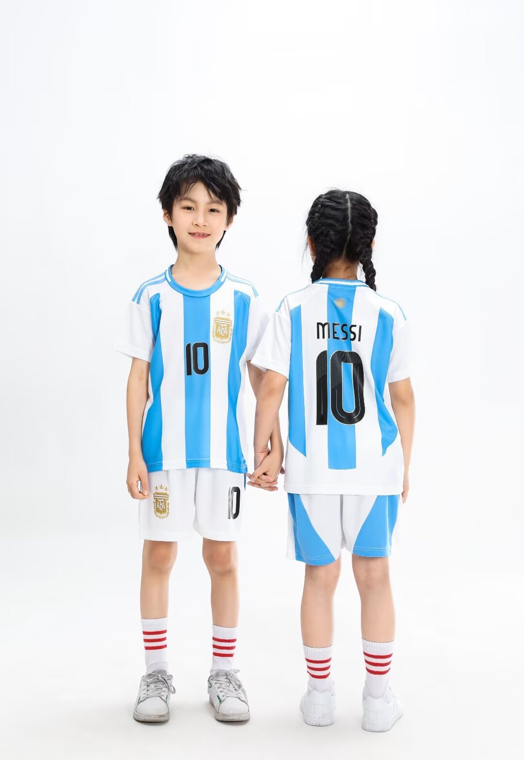 Lionel Messi Voetbaltenue Kinderen - Shirt en Broekje - Sportief