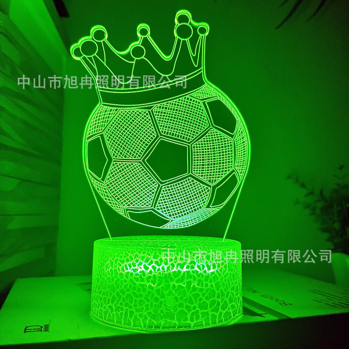 Voetbal 3D Illusie LED-Lamp - Nachtlampje - Nachtlampje