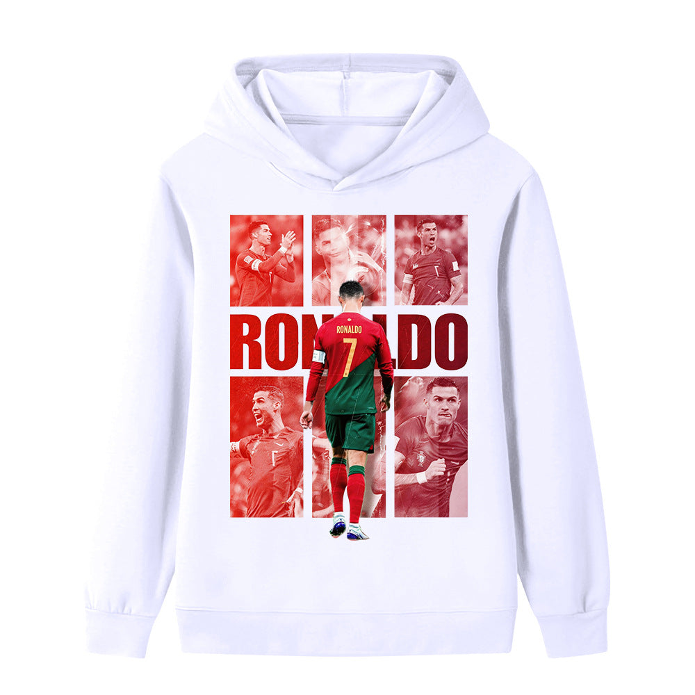 Ronaldo Voetbal Hoodie Kinderen - Portugal - Sportief