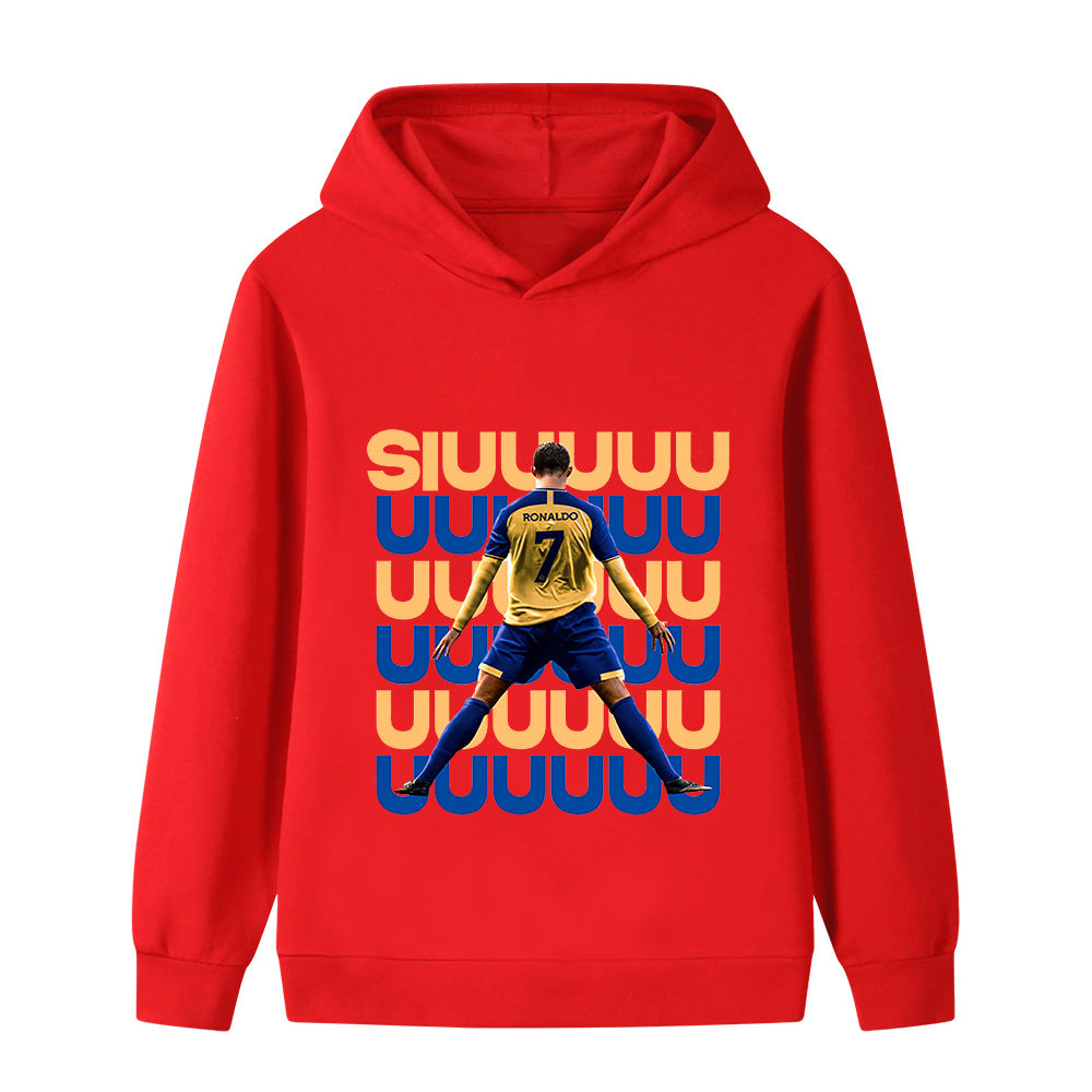 Ronaldo Voetbal Hoodie Kinderen - Zacht
