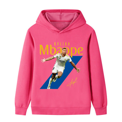 Mbappé Voetbal Hoodie Kinderen - Sportief