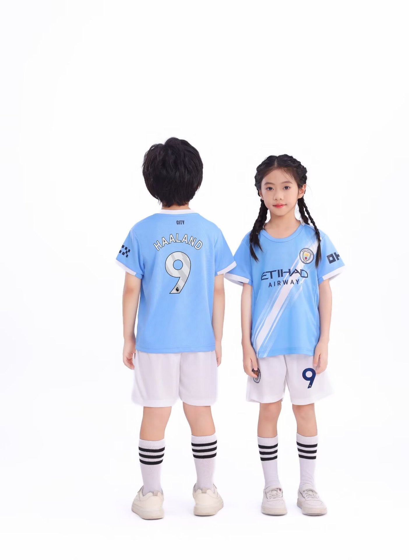 Haaland Voetbaltenue Kinderen - Shirt en Broekje