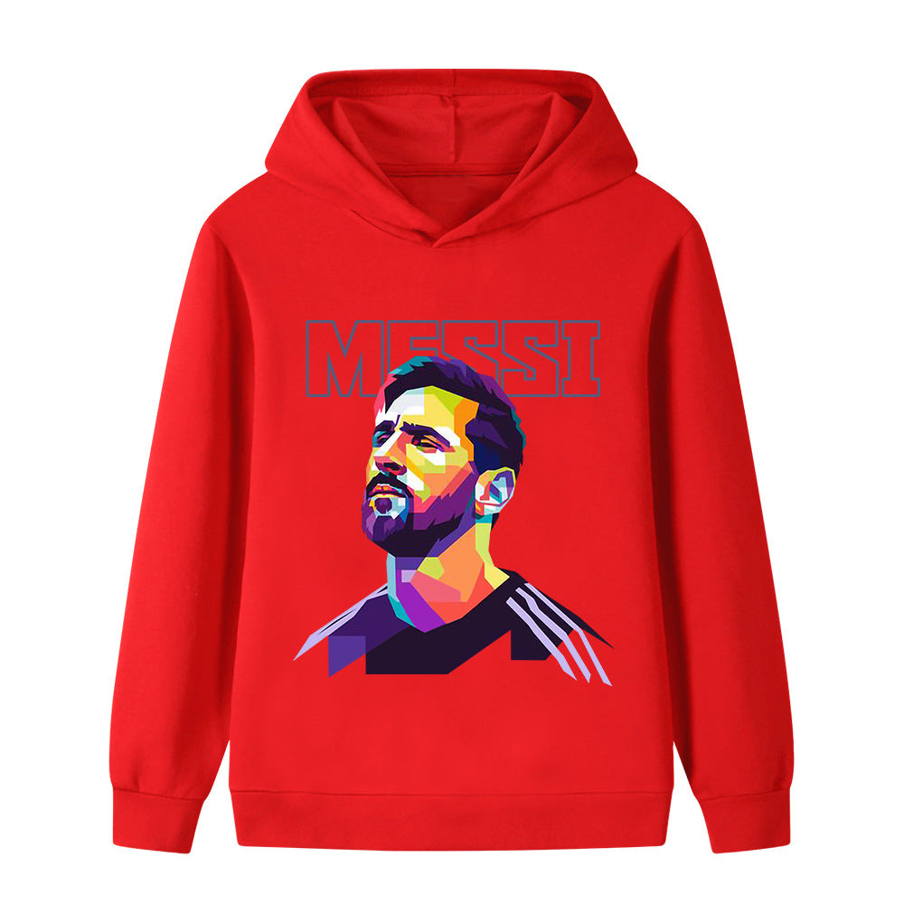 Messi Voetbal Hoodie Kinderen - Zacht