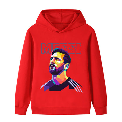 Messi Voetbal Hoodie Kinderen - Zacht