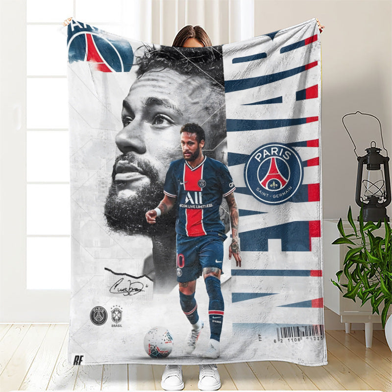 Voetbal Plaid - Neymar Jr.