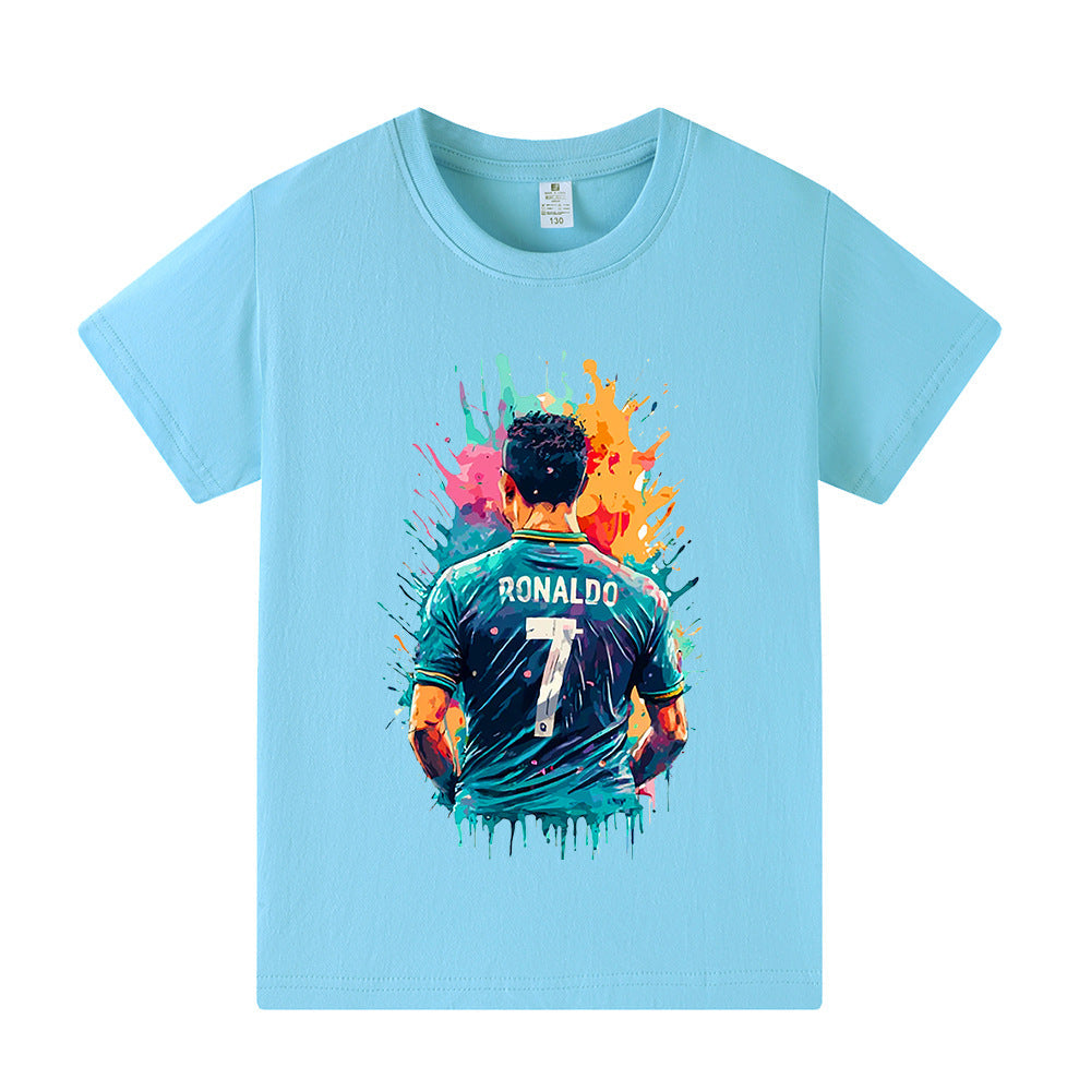 Ronaldo Voetbal T-shirt Kinderen - Cool Design