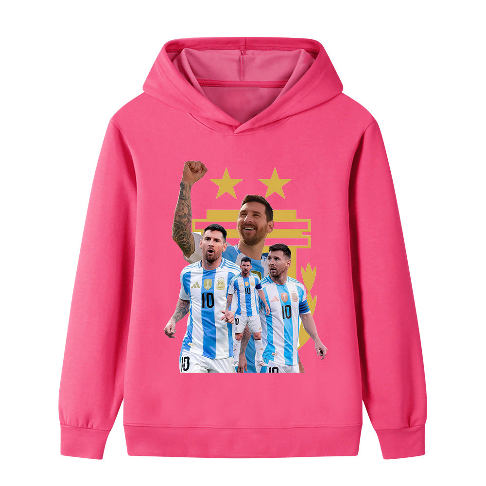 Messi Voetbal Hoodie Kinderen - Cool Design