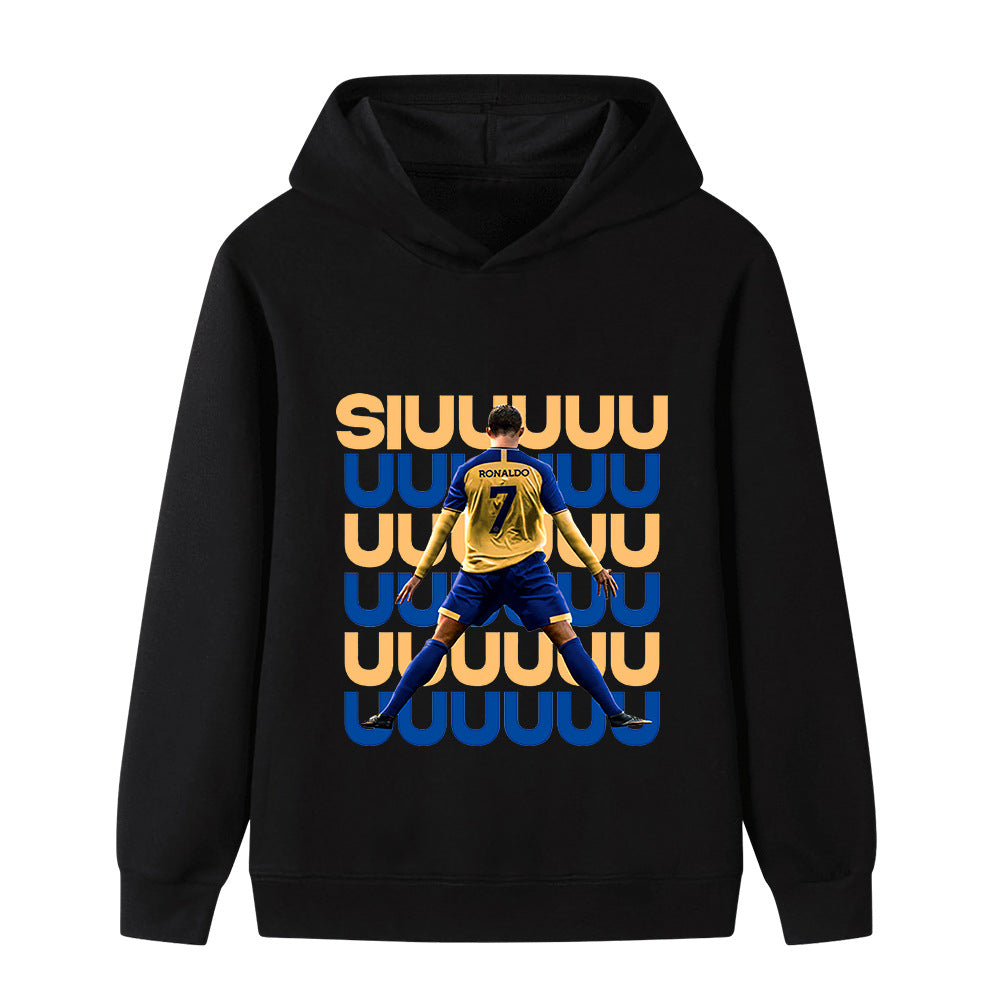 Ronaldo Voetbal Hoodie Kinderen - Zacht