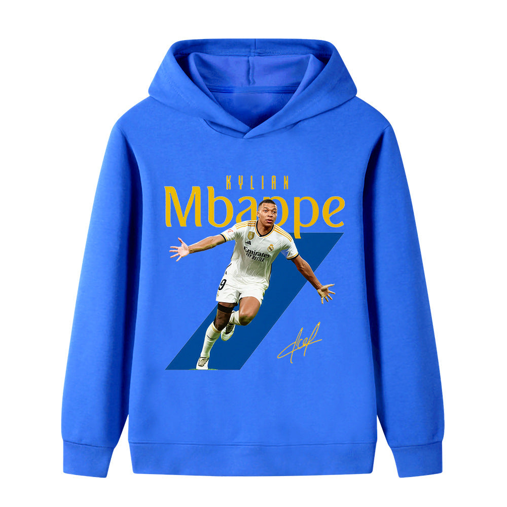 Mbappé Voetbal Hoodie Kinderen - Sportief