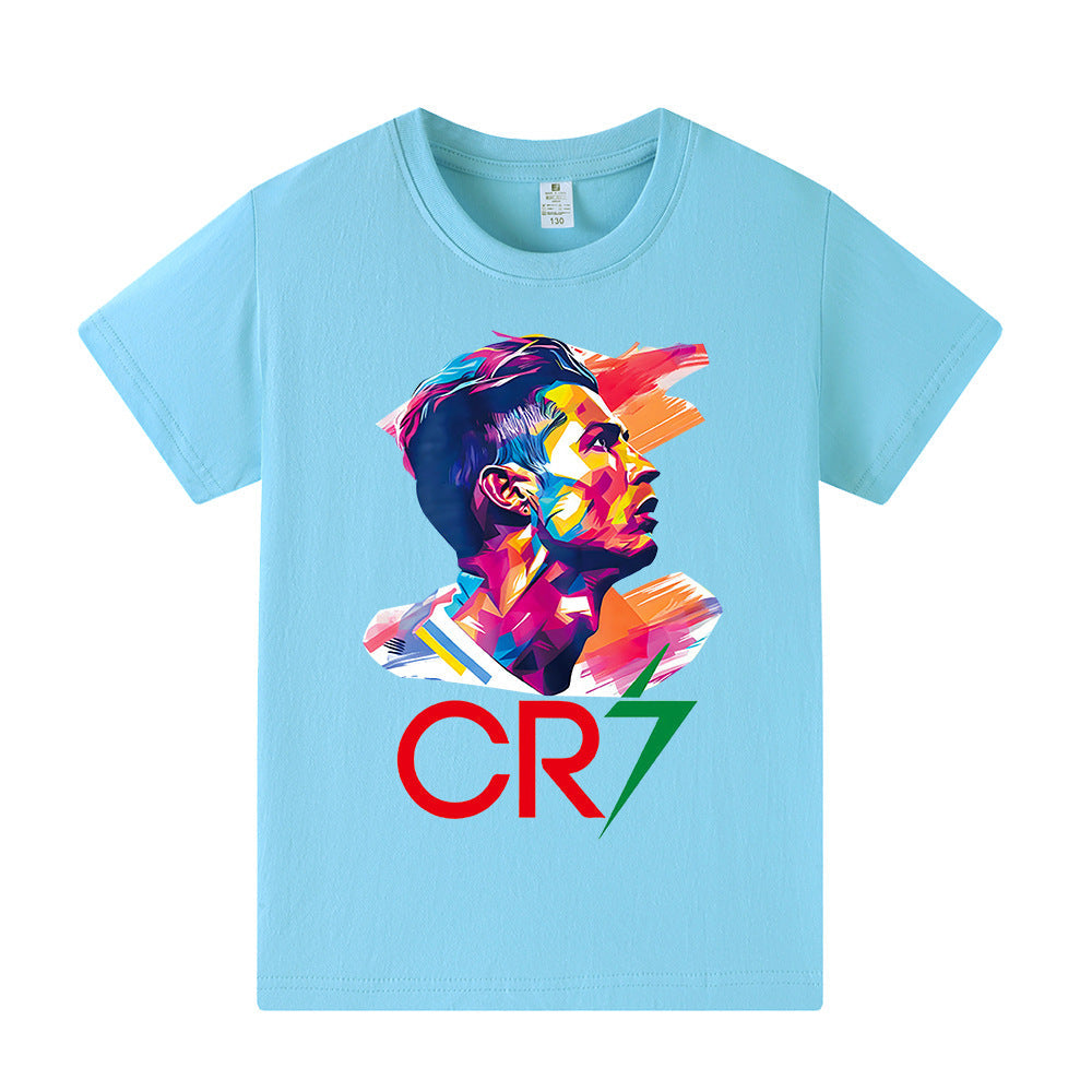 Cristiano Ronaldo Voetbal T-shirt Kinderen - Comfortabel