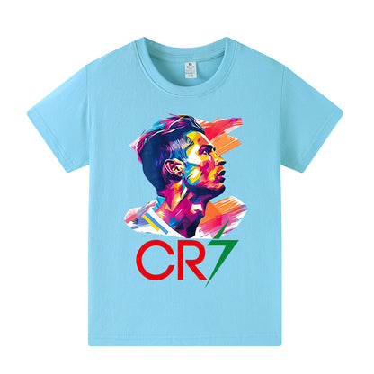 Cristiano Ronaldo Voetbal T-shirt Kinderen - Comfortabel