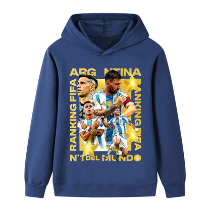 Lionel Messi Voetbal Hoodie Kinderen - voor Dagelijks