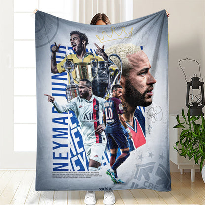Voetbal Plaid - Neymar Jr.