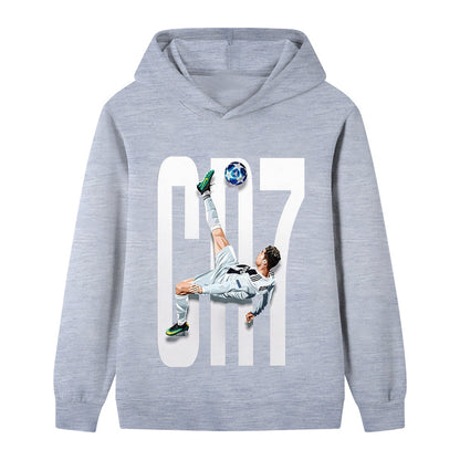 Ronaldo Voetbal Hoodie Kinderen - Trendy