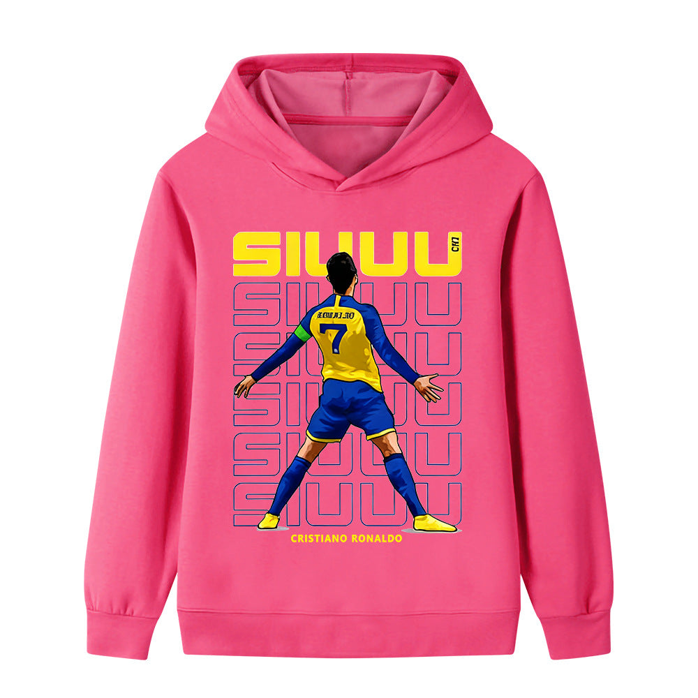 Ronaldo Voetbal Hoodie Kinderen - voor Dagelijks