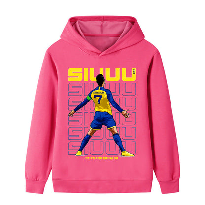 Ronaldo Voetbal Hoodie Kinderen - voor Dagelijks